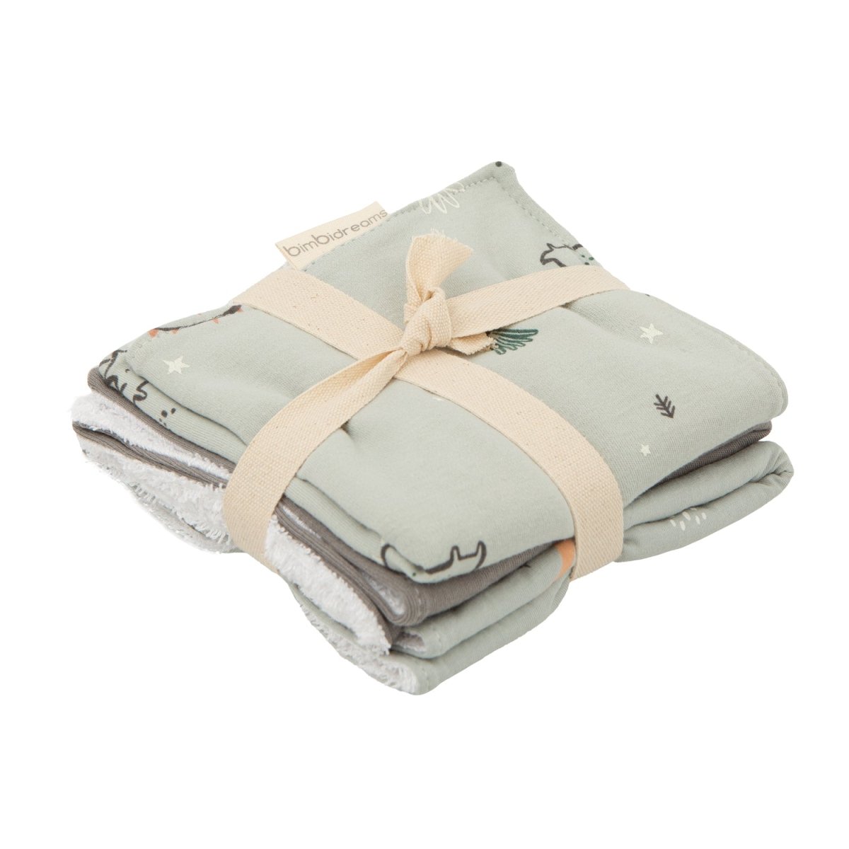 Toallitas Seca babas Bebé Jurasic Bimbi - Nanetes