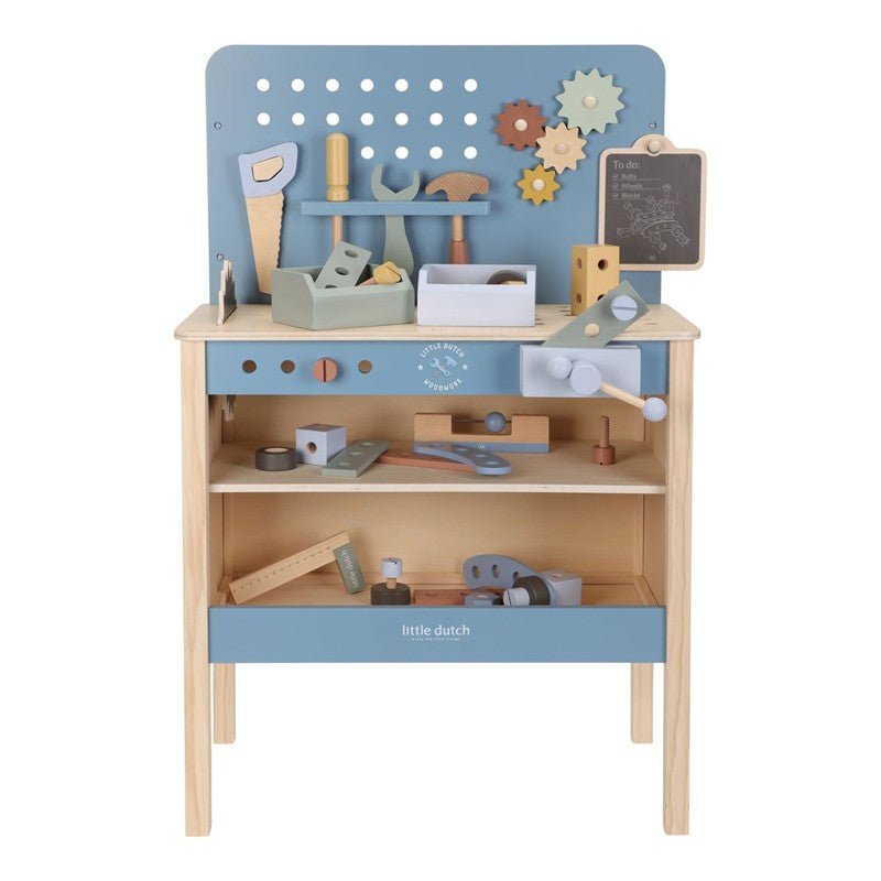 Juguete Banco Trabajo Madera Little Duch - Nanetes