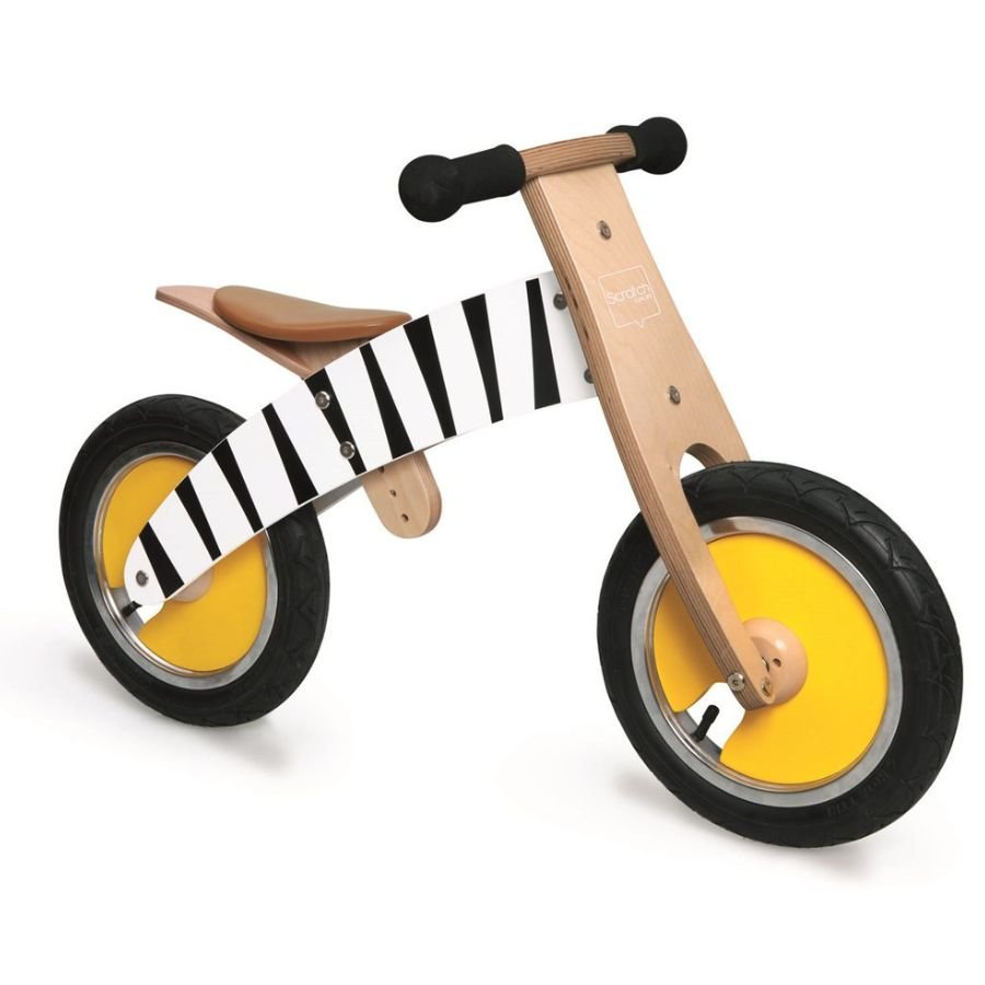 Bicicleta de equilibrio Evolutiva Cebra Scratch - Nanetes