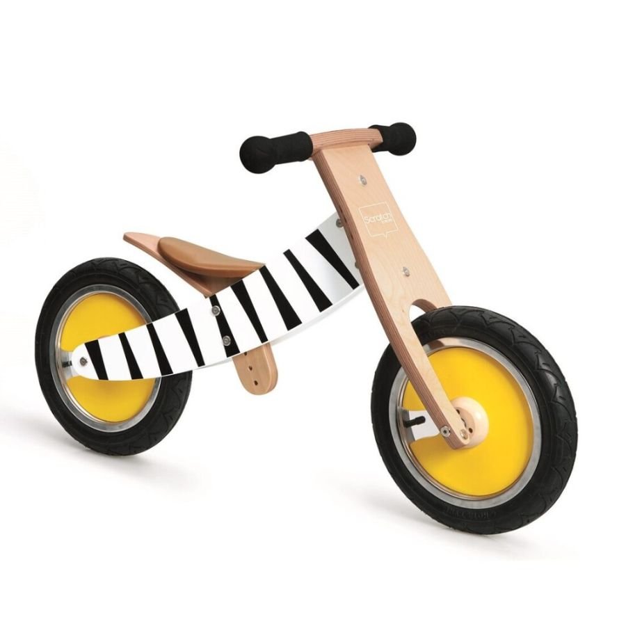 Bicicleta de equilibrio Evolutiva Cebra Scratch - Nanetes