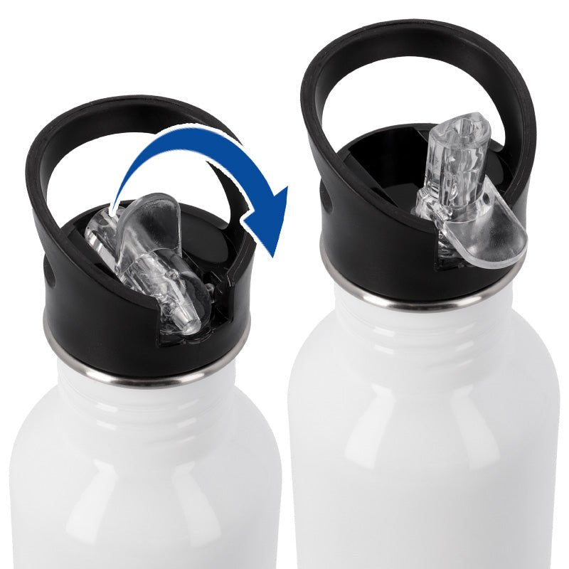 Botella infantil personalizada Letra Pingüino Nanetes - Nanetes