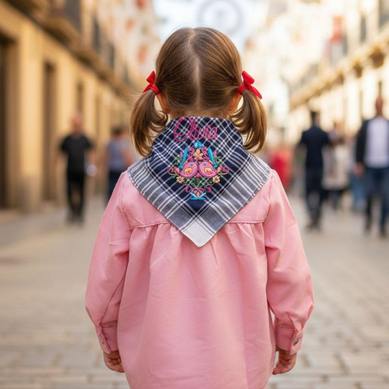 Blusón fallero personalizado Rosa Nanetes - Nanetes