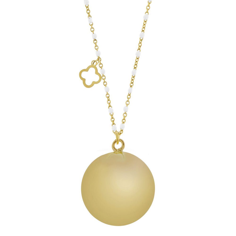 Bola de ángeles Gold Blanco Nanetes - Nanetes