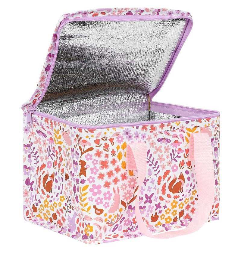 Bolsa térmica porta alimentos Flores - Nanetes