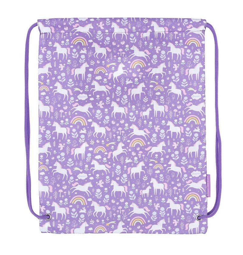 Bolsa Tela petate infantil Unicornios - Nanetes