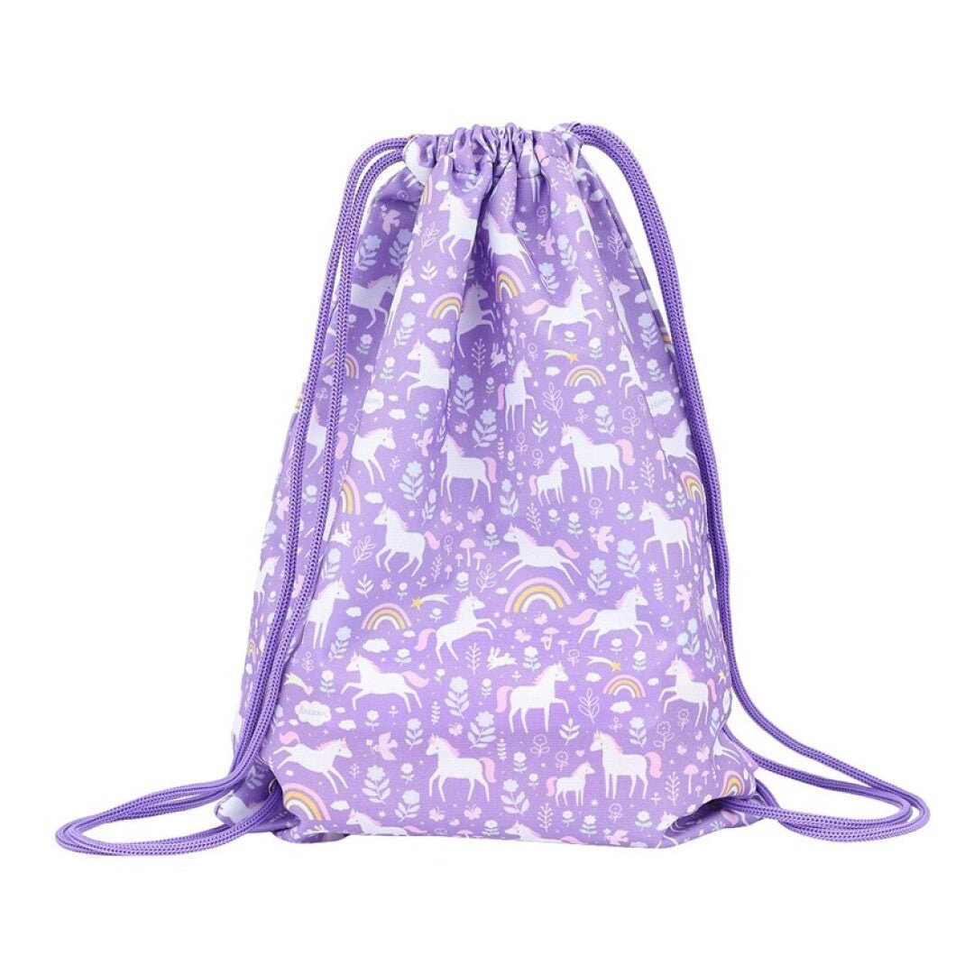 Bolsa Tela petate infantil Unicornios - Nanetes
