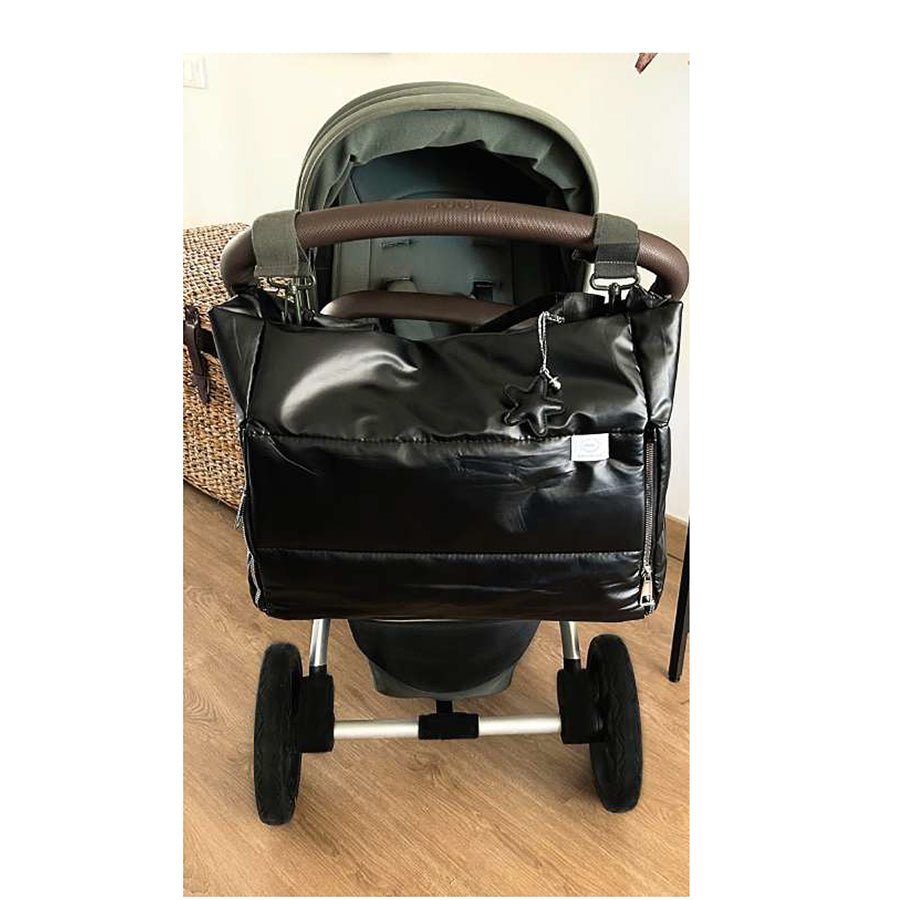 Bolso Maternidad Charol Metalizado - Nanetes