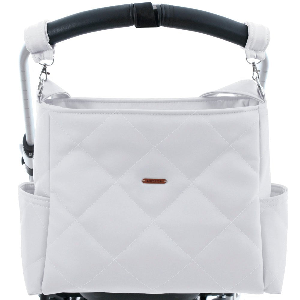 Bolso Bebé Cocco Blanco Uzturre - Nanetes