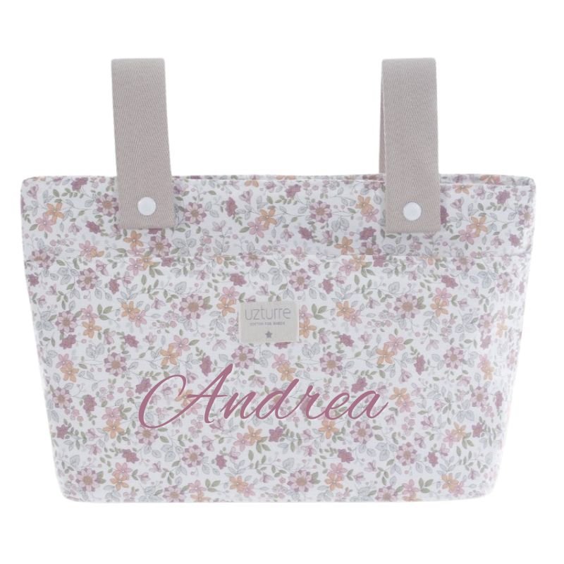 Bolso Talega Tela Roberta rosa Uzturre - Nanetes