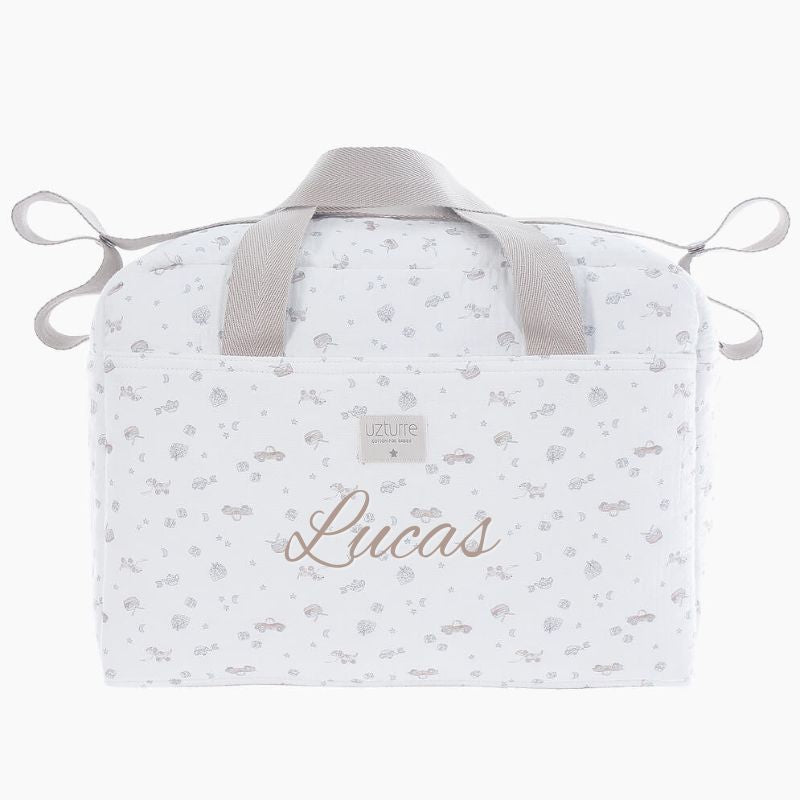 Bolso Maternidad tela Lucca Uzturre - Nanetes