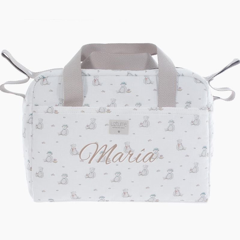 Bolso Maternidad tela Teddy Uzturre - Nanetes