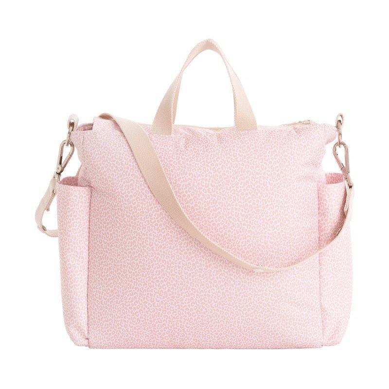 Bolso Bebe Pack Animal Print Rosa - Nanetes