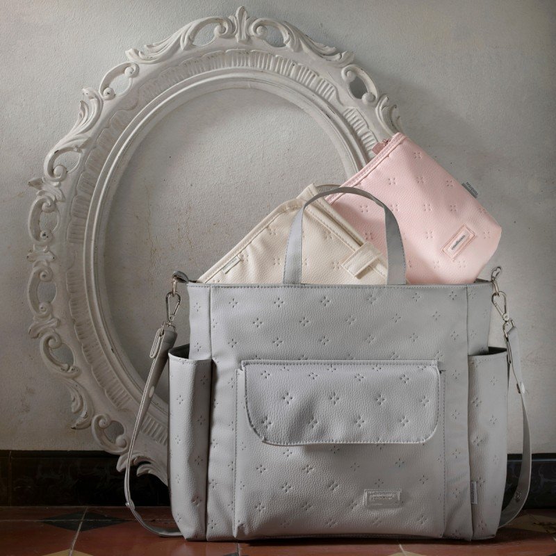 Bolso Bebe Pack Spring Gris - Nanetes