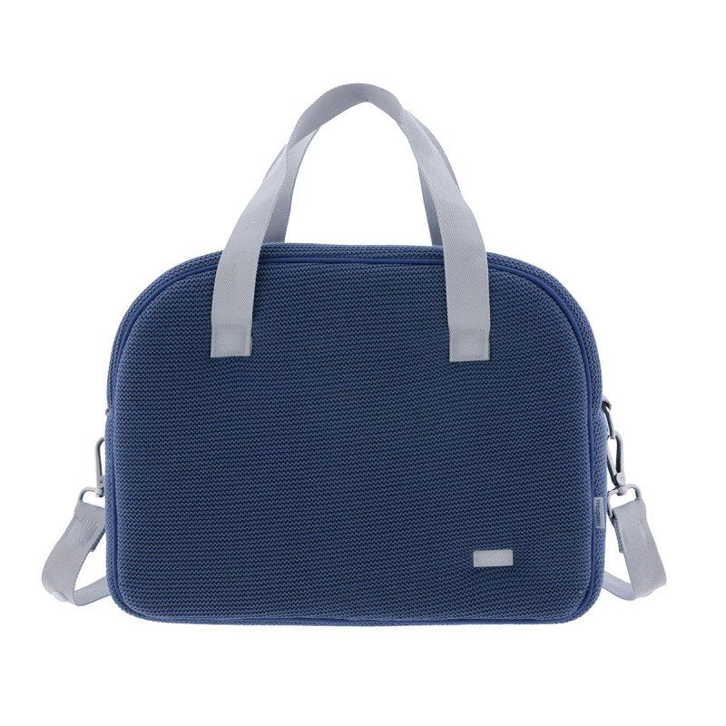Bolso Maternidad Canastilla Prome London azul - Nanetes