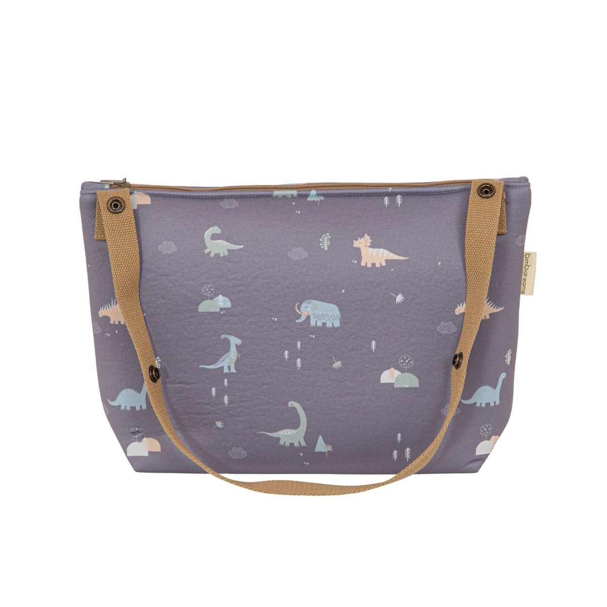 Bolso Organizador T Rex Gris Bimbi - Nanetes
