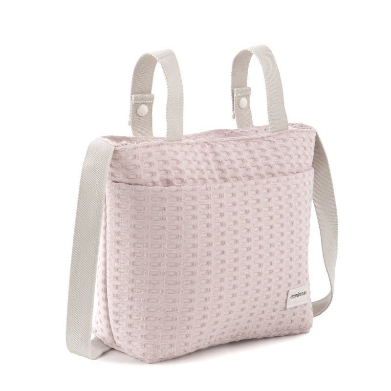 Bolso Talega Bebe Zico Rosa Cambrass - Nanetes