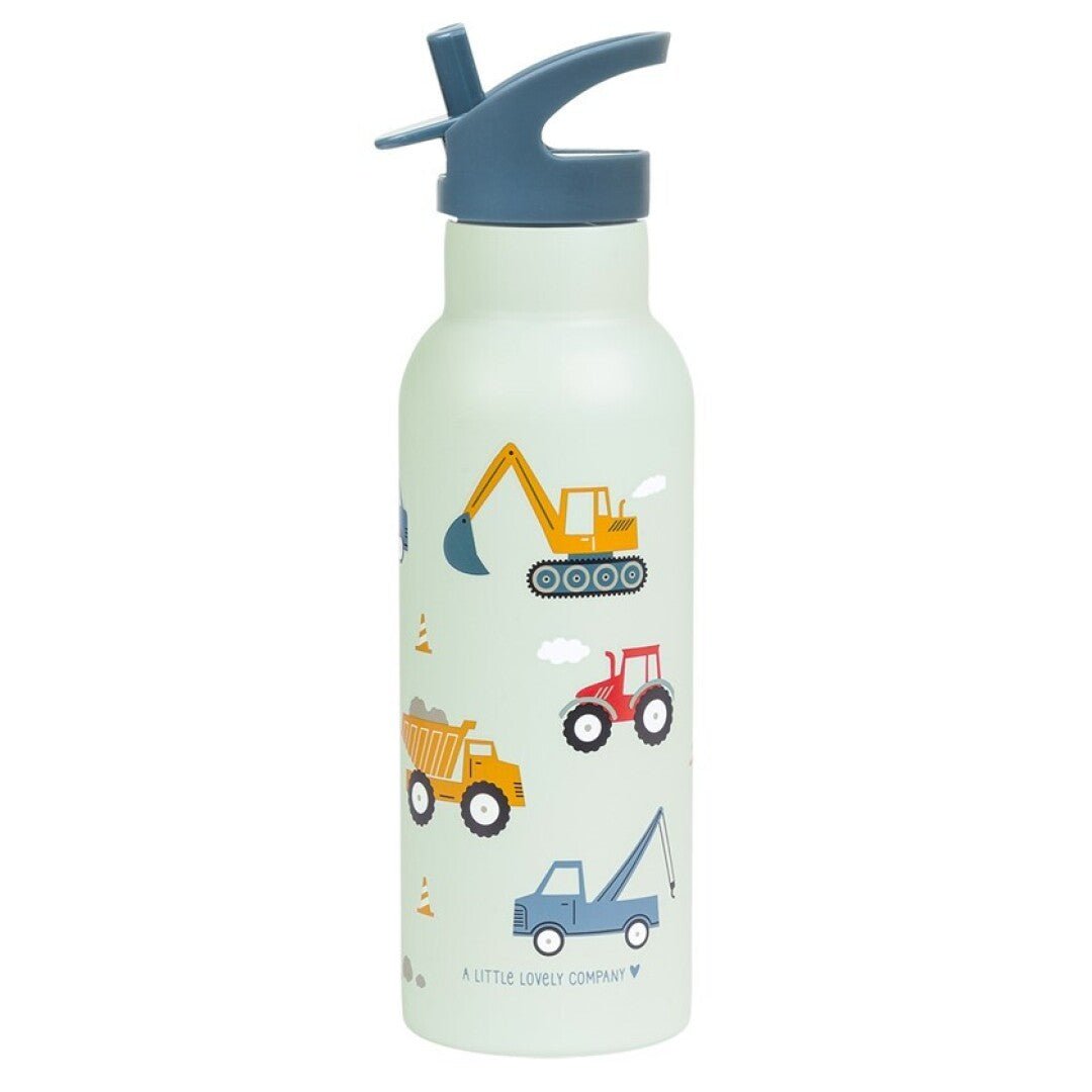 Botella infantil acero 500 ml Vehiculos - Nanetes
