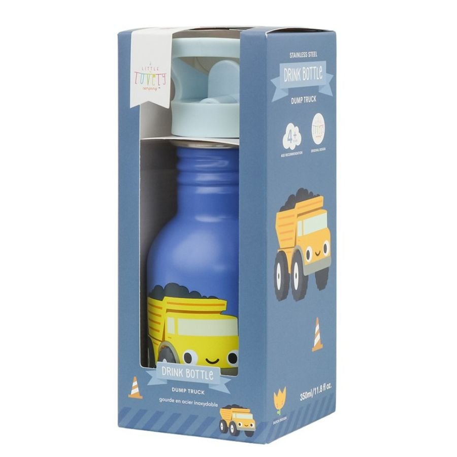 Botella infantil acero 350 ml Mini Camión - Nanetes