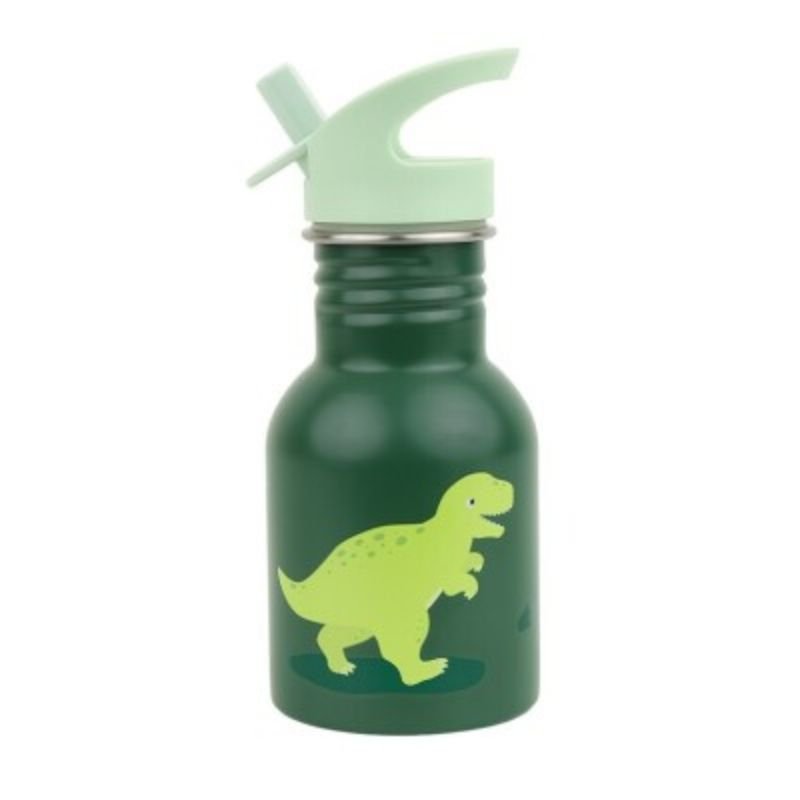 Botella infantil acero 350 ml Mini Dinosaurio - Nanetes