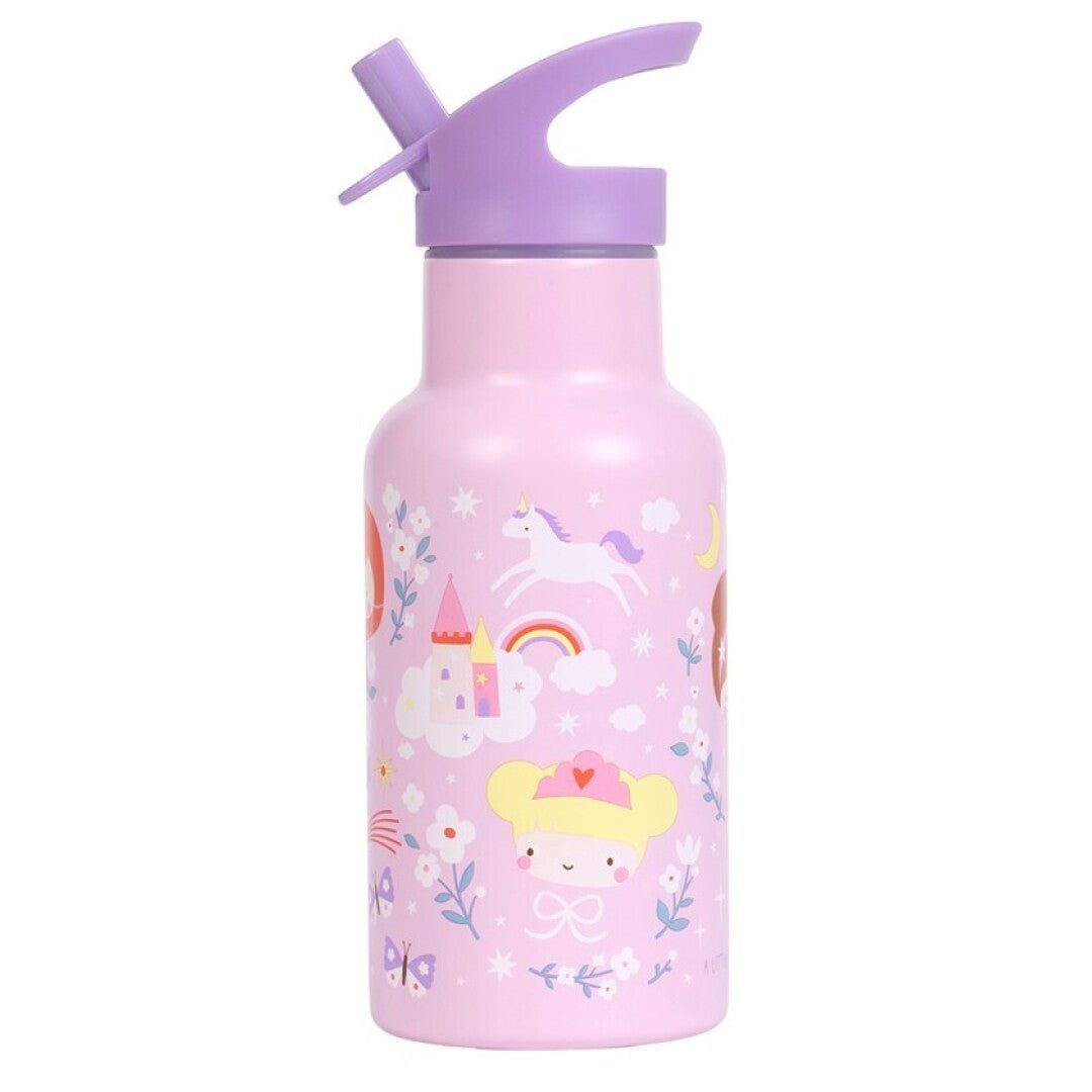 Botella infantil acero 350 ml Princesas - Nanetes