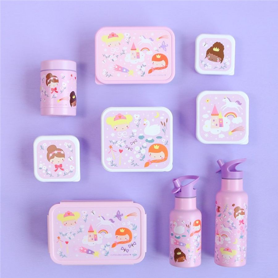 Botella infantil acero 350 ml Princesas - Nanetes