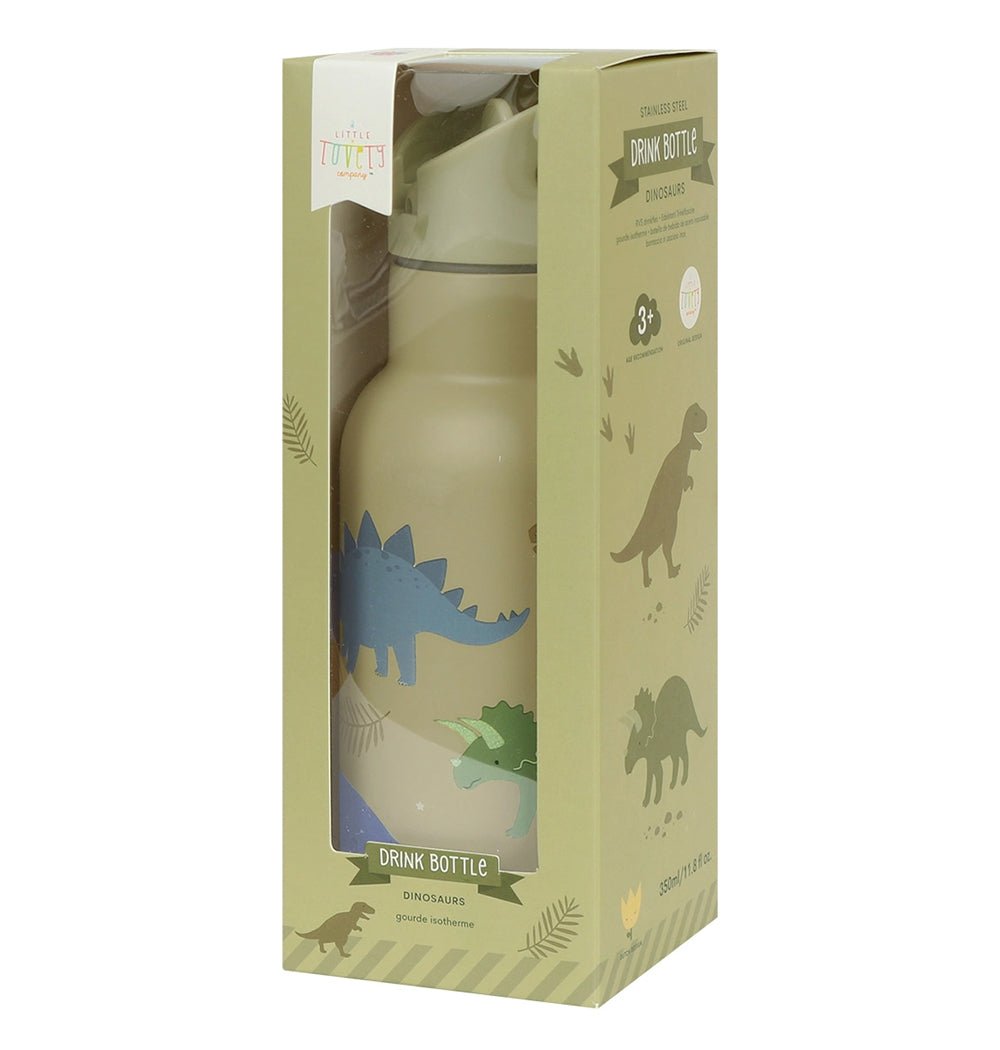 Botella infantil acero Dinosaurios - Nanetes