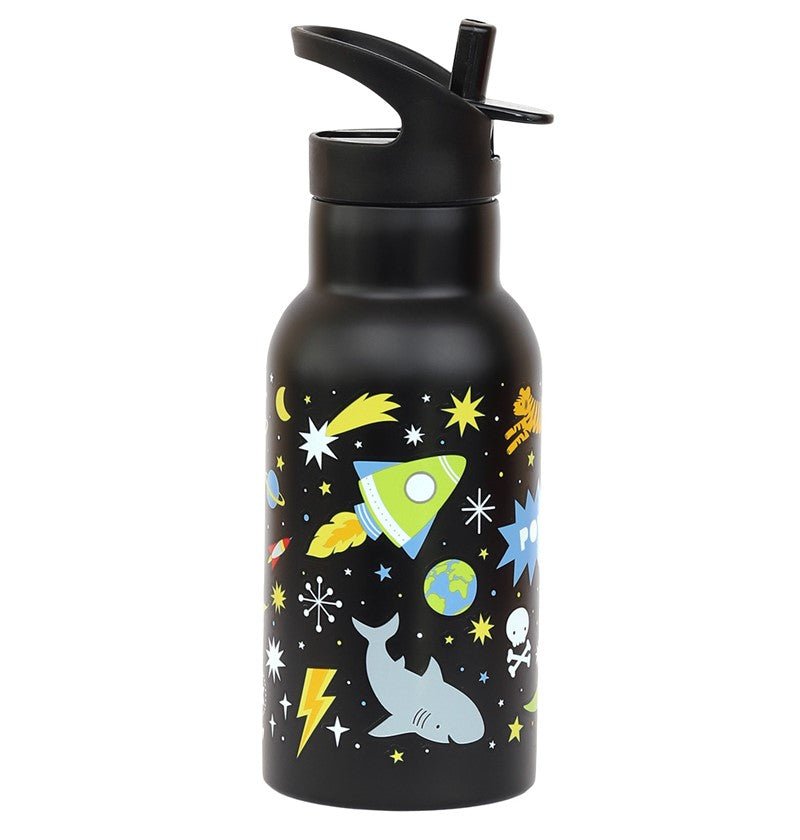 Botella infantil acero Spaces 350 ml - Nanetes