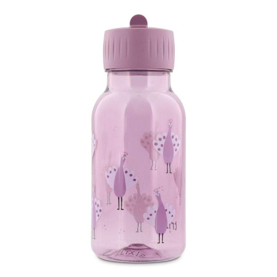 Botella infantil Pavo Real Tritan Trixie 350 ml