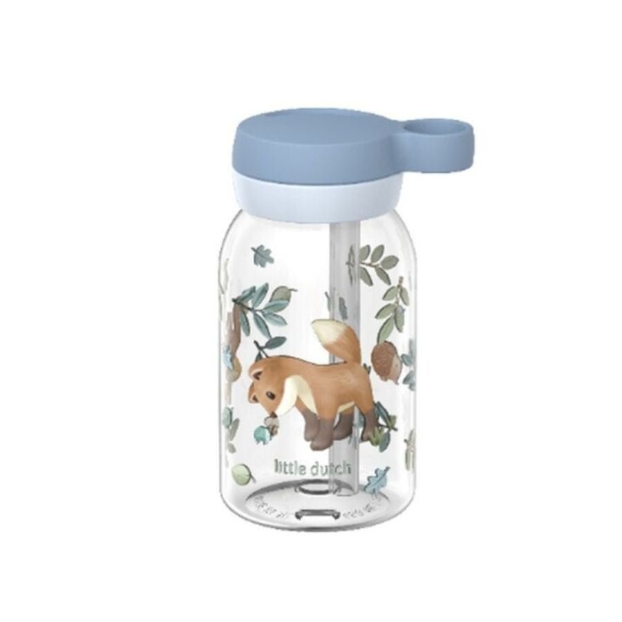 Botella pajita 450ml Forest Little Dutch - Nanetes