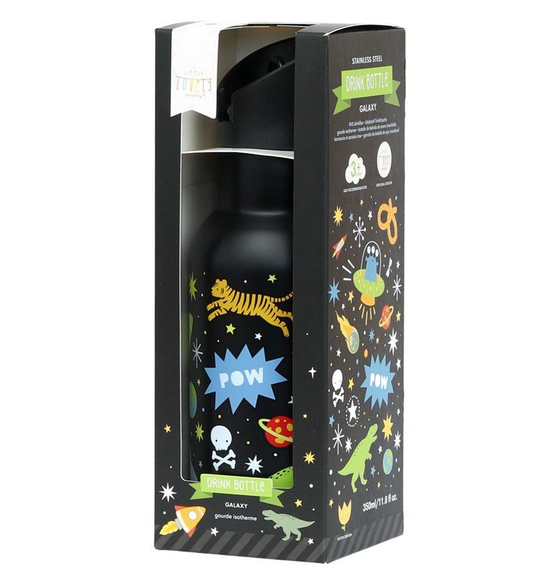 Botella infantil acero Spaces 350 ml - Nanetes