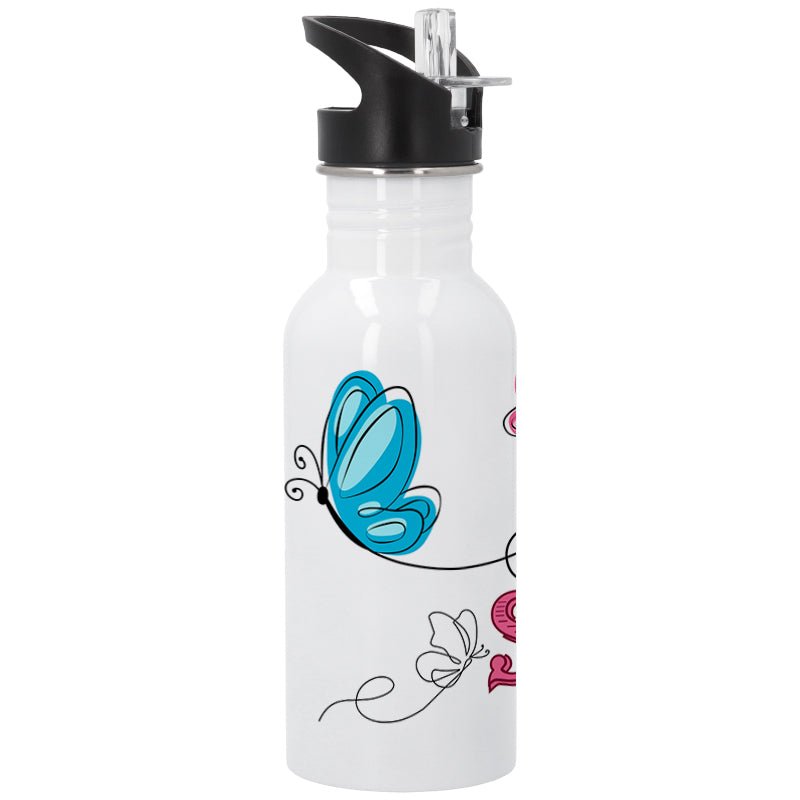 Botella infantil personalizada Mariposas Nanetes - Nanetes
