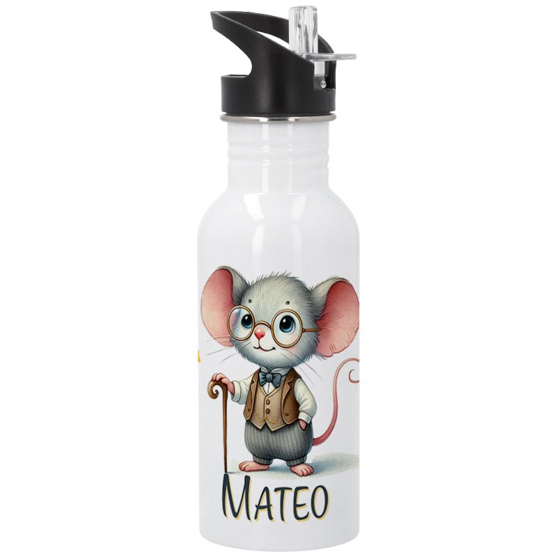 Botella infantil personalizada Ratoncito Nanetes - Nanetes