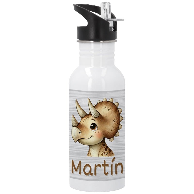 Botella infantil personalizada Triceratops Nanetes - Nanetes