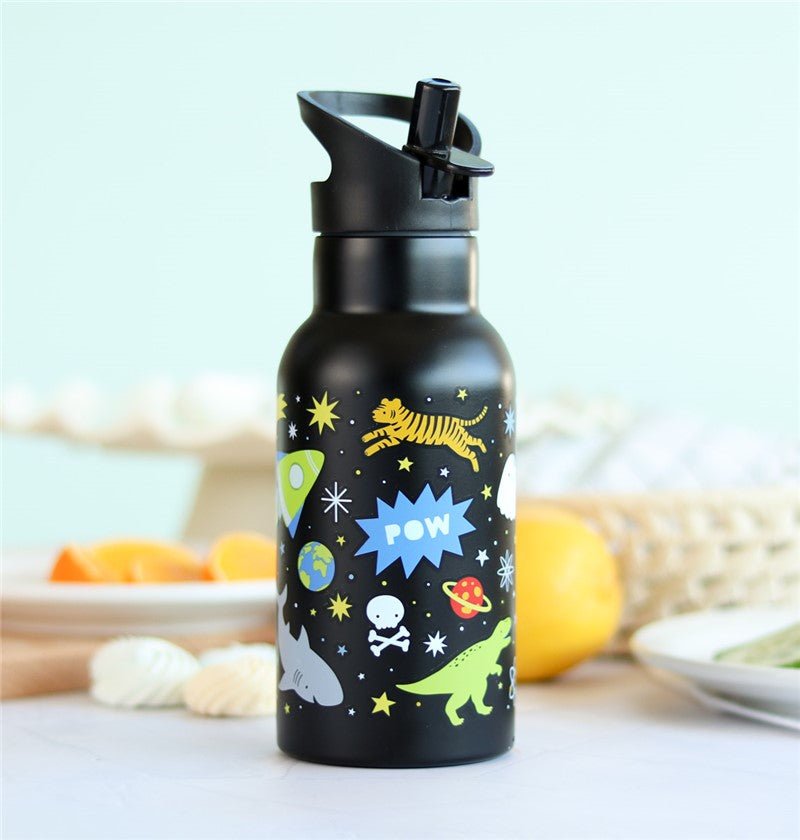 Botella infantil acero Spaces 350 ml - Nanetes