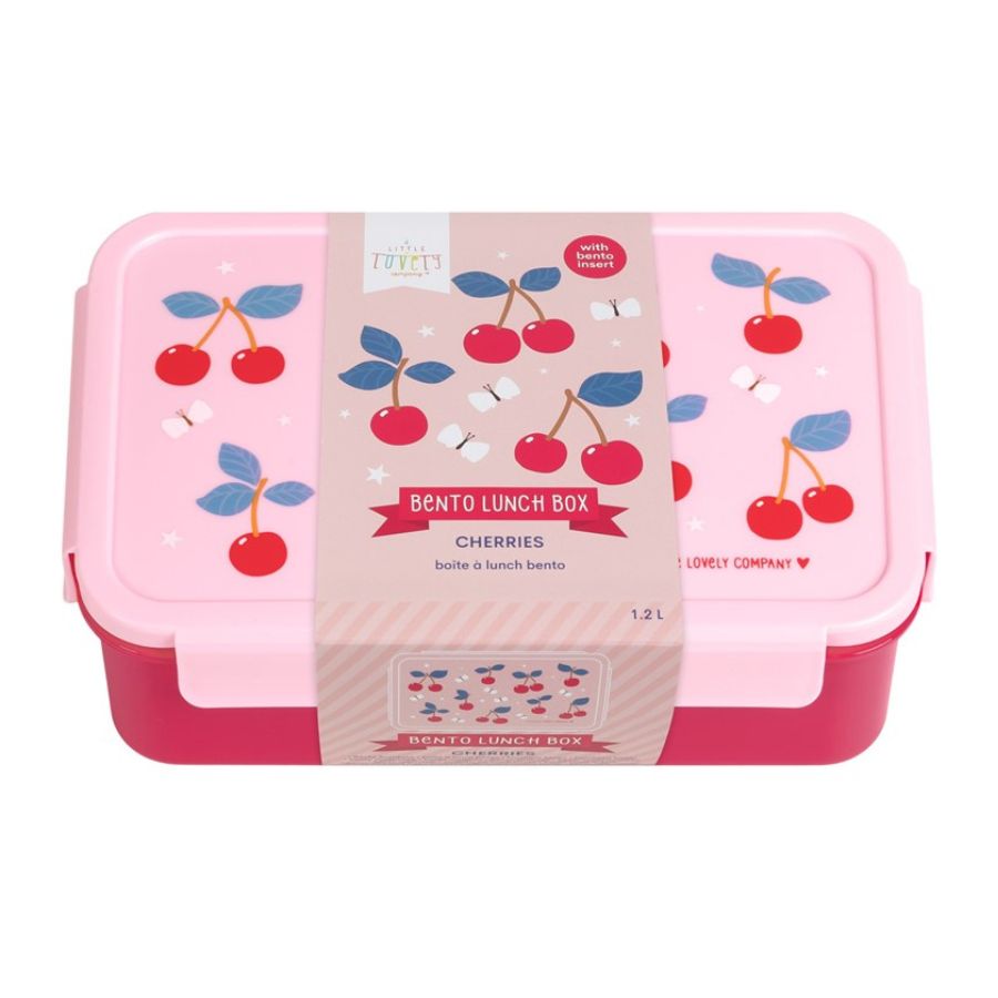 Fiambrera Almuerzo Infantil Cerezas