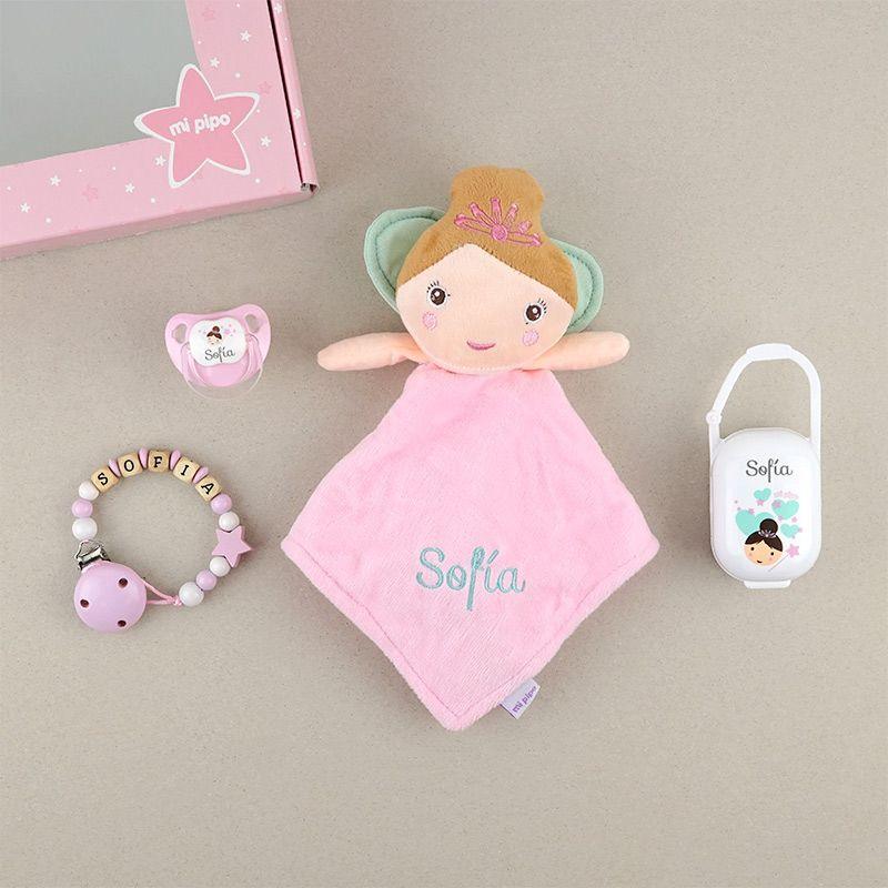Caja Regalo Bebé Personalizada Hada - Nanetes #