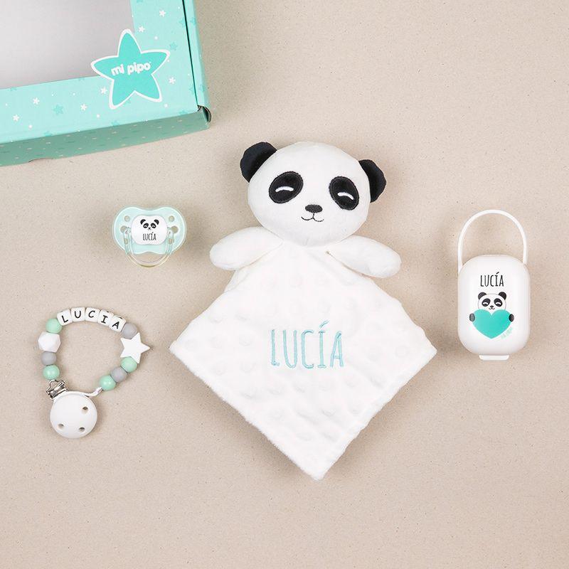 Caja Regalo Bebé Personalizada Panda - Nanetes #