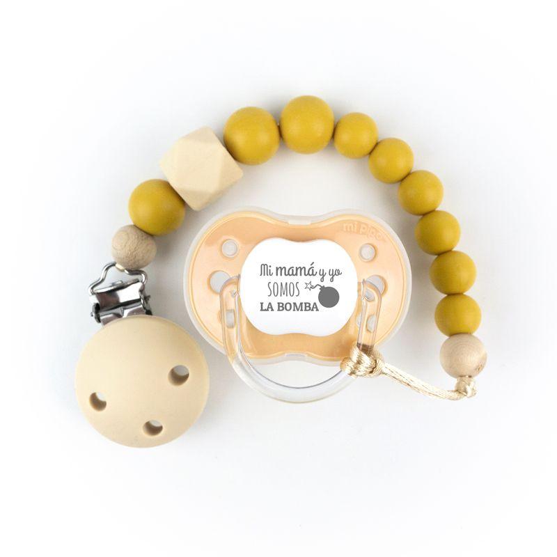 Chupete y Chupetero Mi mamá bomba - Nanetes #
