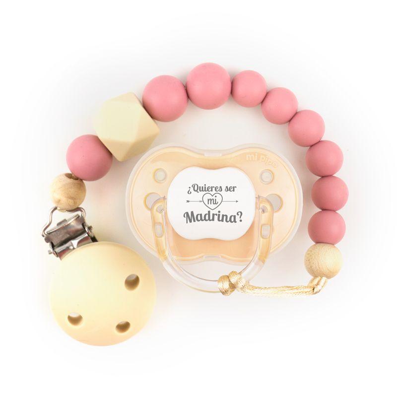 Chupete y Chupetero Mi madrina - Nanetes #