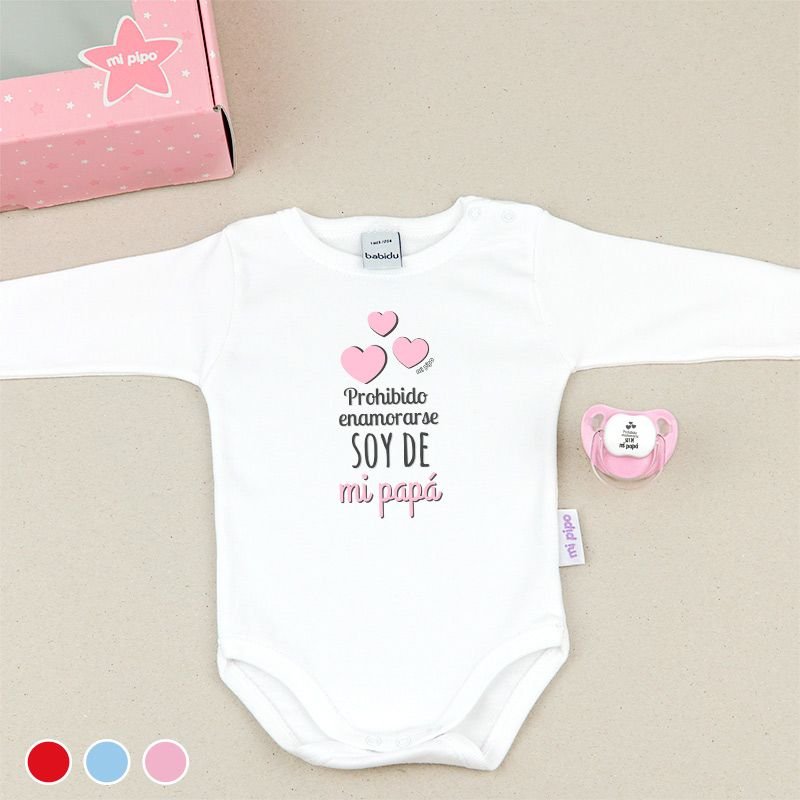 Caja Regalo Bebé Prohibido enamorarse - Nanetes