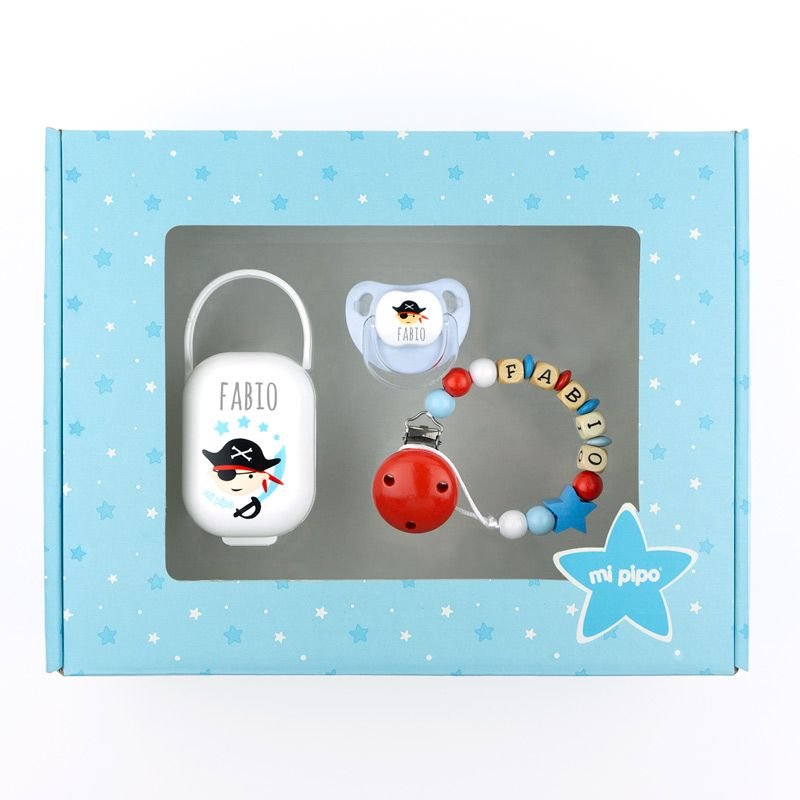 Caja Regalo Bebé Personalizada Pirata - Nanetes