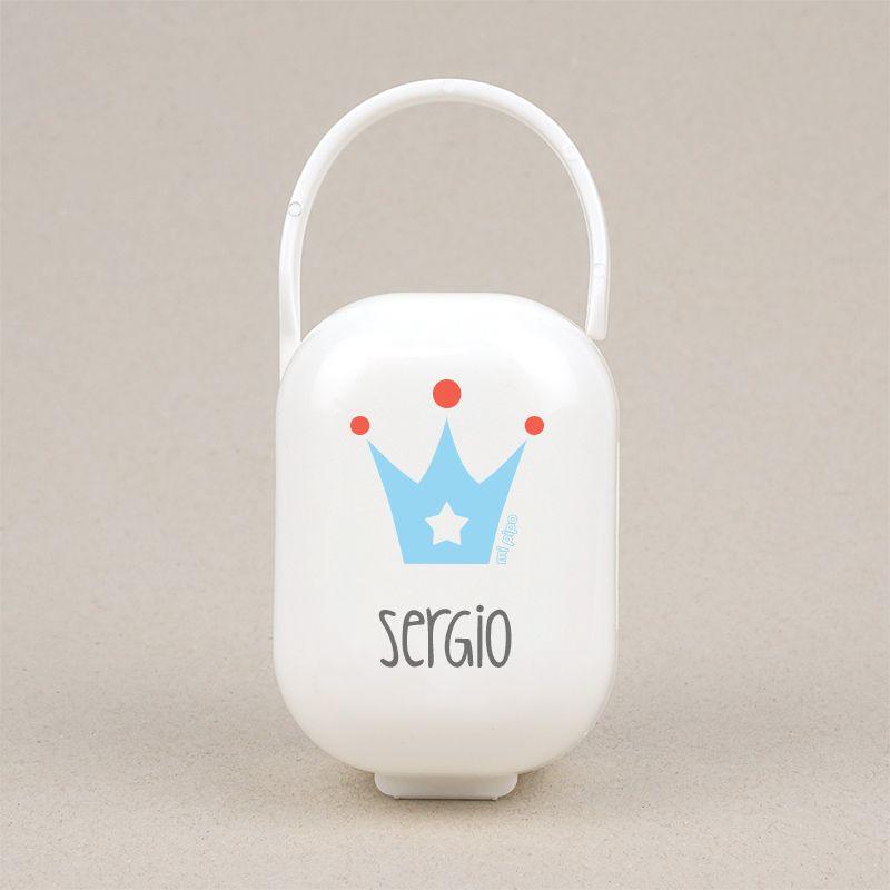 Caja Portachupetes Personalizada Corona - Nanetes #