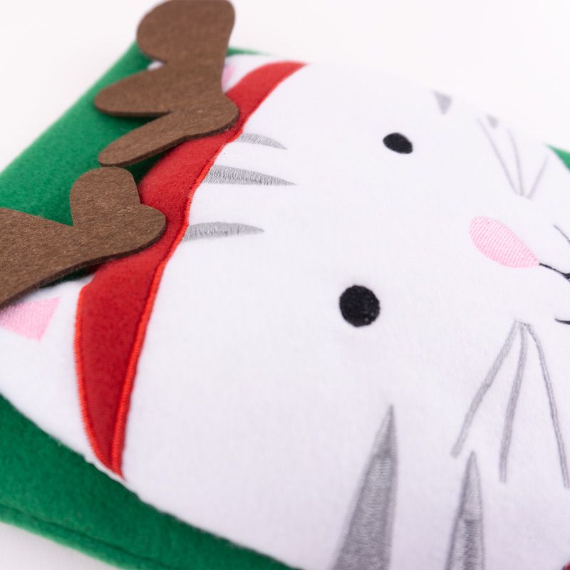 Calcetín Navidad Personalizado Gatito - Nanetes