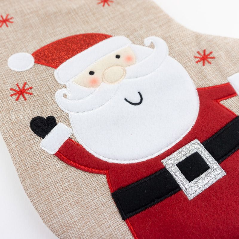 Calcetín Navidad Personalizado Papá Noel - Nanetes