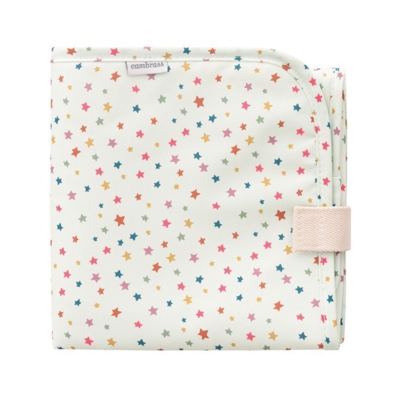 Cambiador Plegable Bebe Estrellas melon - Nanetes