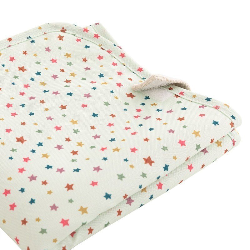 Cambiador Plegable Bebe Estrellas melon - Nanetes