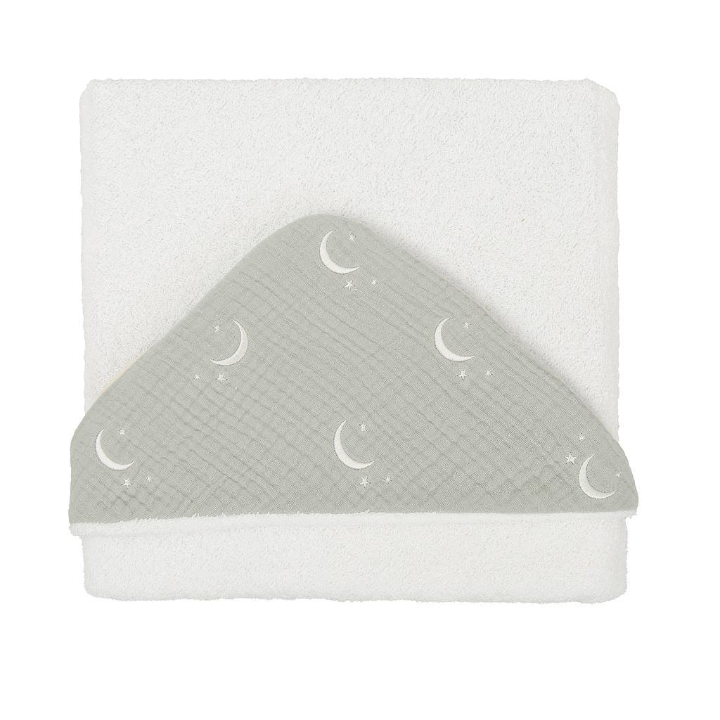 Capa baño Bebé Bambú menta - Nanetes #