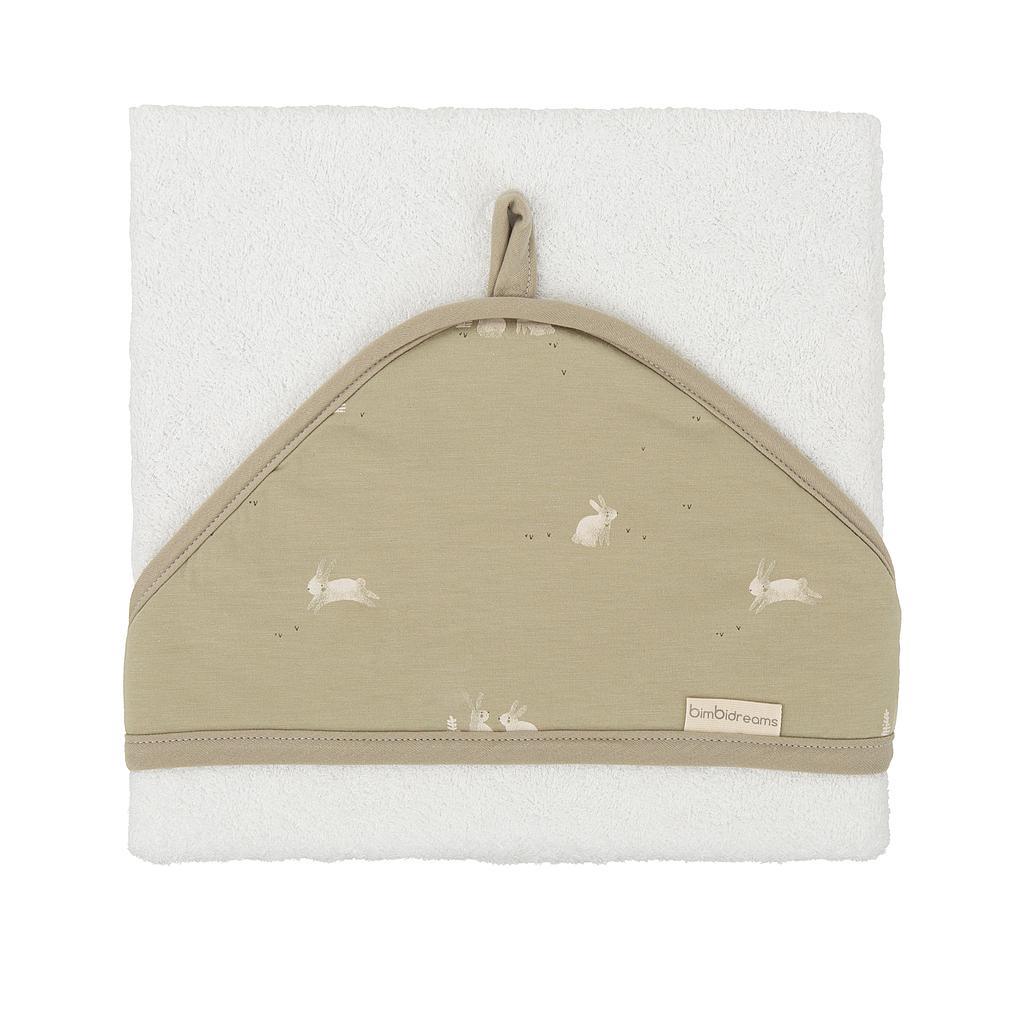 Capa baño Bebé Bambú Bunny - Nanetes #