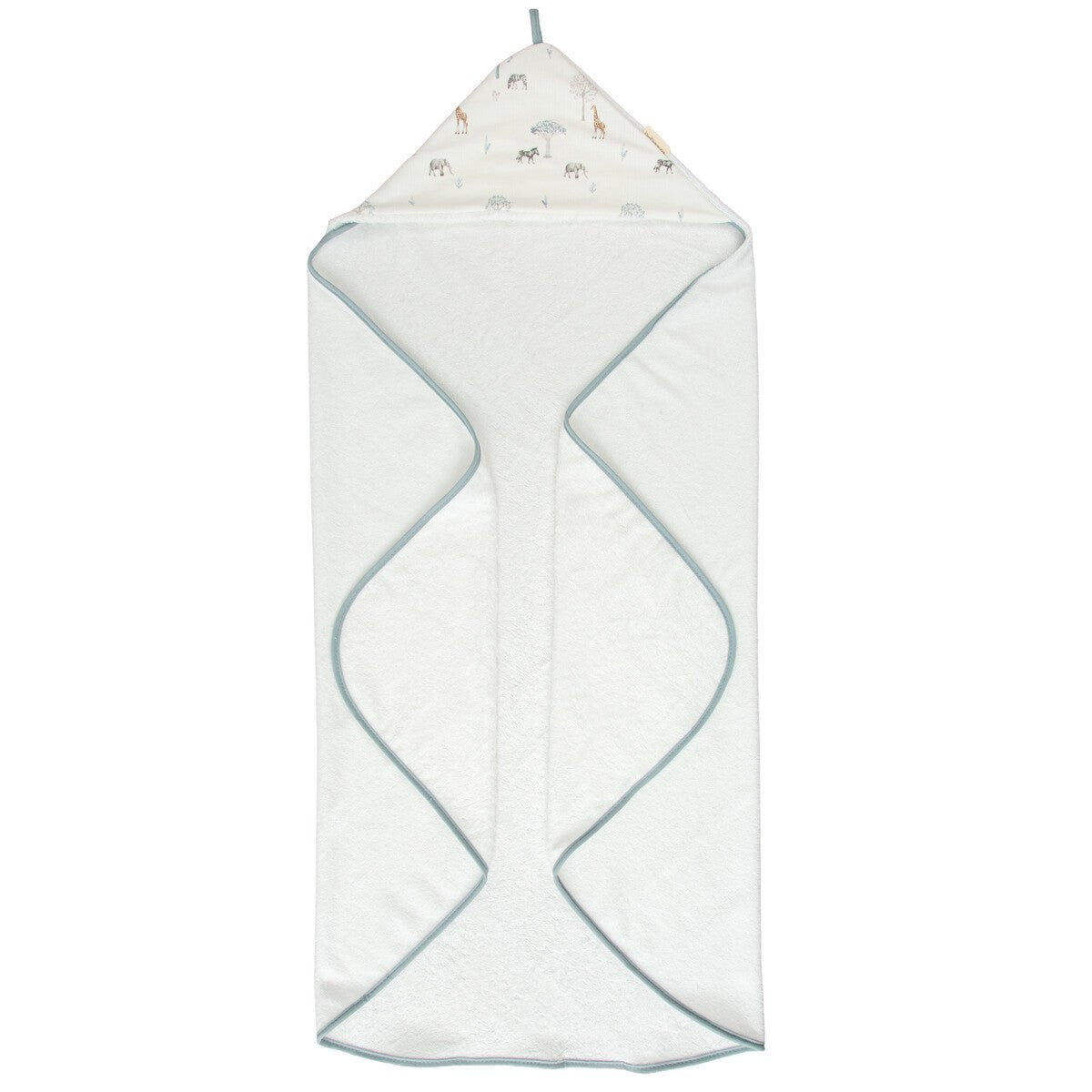 Capa baño Bebé Tanzania Blanco Bimbi - Nanetes