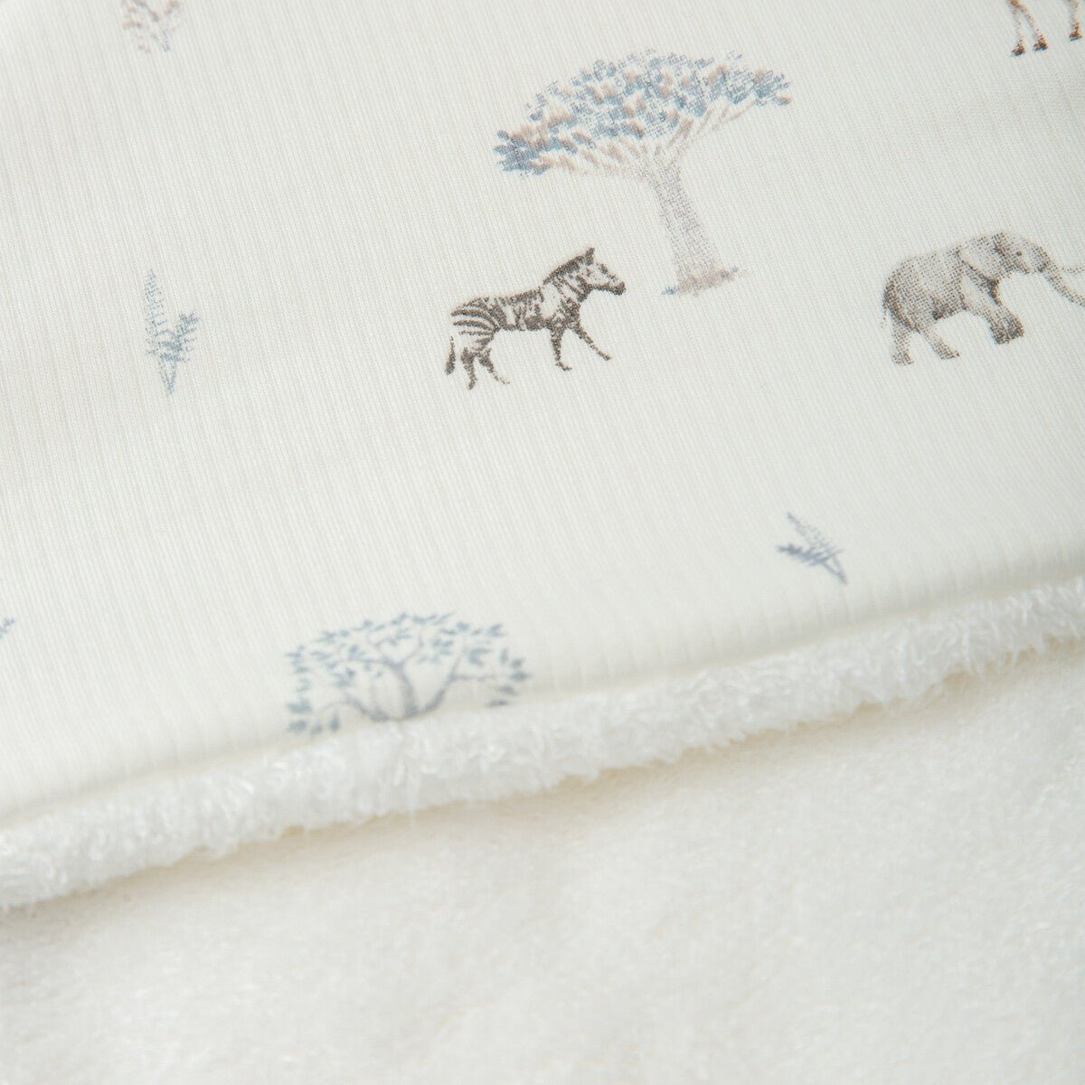 Capa baño Bebé Tanzania Blanco Bimbi - Nanetes